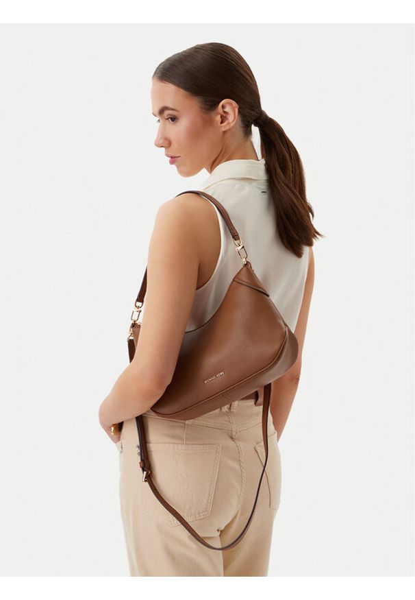 MICHAEL Michael Kors Torebka 32S6GJ6W8L Brązowy. Kolor: brązowy. Materiał: skórzane