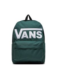 Vans Plecak Old Skool Drop V Backpack VN000H4ZBDX1 Zielony. Kolor: zielony. Materiał: materiał #1