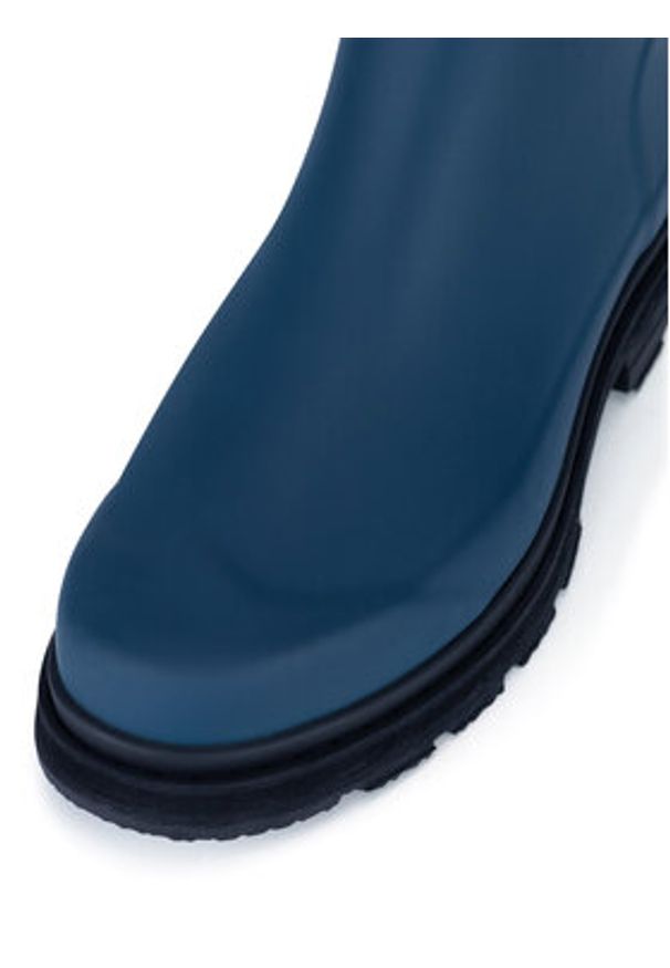 Hunter Kalosze HFM-001 Granatowy. Kolor: niebieski. Materiał: kauczuk