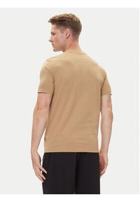 BOSS T-Shirt H-Thompson 655 50543901 Beżowy Regular Fit. Kolor: beżowy. Materiał: bawełna #5