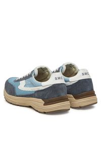 S.W.C Stepney Workers Club Sneakersy Osier S-Strike YP04211 Niebieski. Kolor: niebieski. Materiał: skóra, zamsz #3