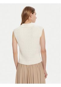 TOMMY HILFIGER - Tommy Hilfiger Sweter WW0WW45655 Écru Regular Fit. Materiał: bawełna #3