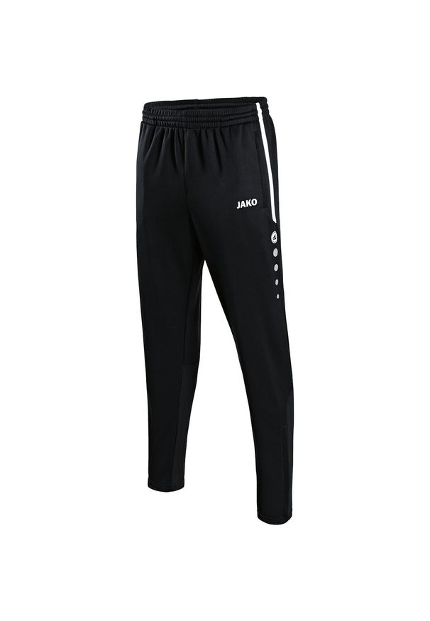 Jako - Męska piłka nożna spodnie JAKO Active Czarny. Kolor: czarny, beżowy, wielokolorowy, biały. Sport: piłka nożna