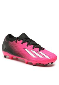 Adidas - Buty adidas X Speedportal.3 Firm Ground Boots GZ5076 Różowy. Kolor: różowy. Materiał: materiał