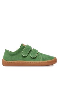 Froddo Sneakersy Barefoot Vegan G3130248-1 D Zielony. Kolor: zielony. Materiał: materiał