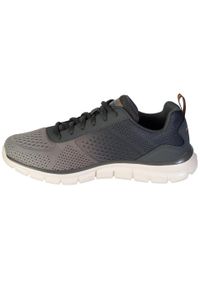 skechers - Buty do chodzenia męskie Skechers 232399LTGY. Zapięcie: sznurówki. Kolor: szary. Materiał: tkanina. Szerokość cholewki: normalna. Sport: turystyka piesza