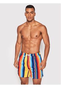 Mr. GUGU & Miss GO Szorty kąpielowe Mexican Stripes Kolorowy Regular Fit. Materiał: syntetyk. Wzór: kolorowy #4