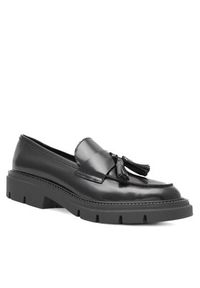 Gino Rossi Loafersy RUBBER-I22 23580AB Czarny. Kolor: czarny. Materiał: skóra #3