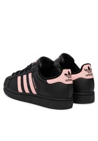 Adidas - adidas Sneakersy Superstar II JR9862 Czarny. Kolor: czarny. Materiał: skóra. Model: Adidas Superstar #5