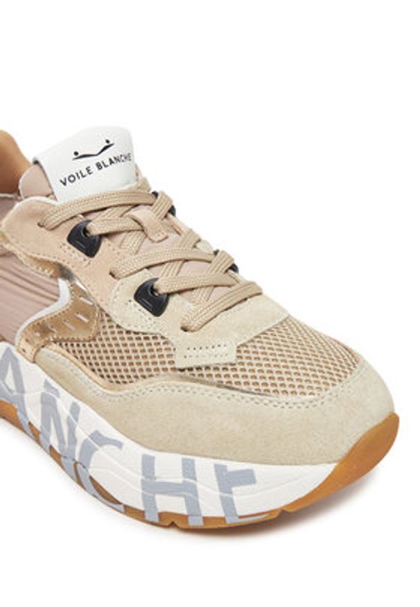 Voile Blanche Sneakersy Club105 0012017475.19.3B67 Beżowy. Kolor: beżowy. Materiał: materiał
