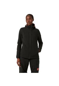 Damski polar Helly Hansen Aurora shield. Kolor: czarny. Materiał: polar