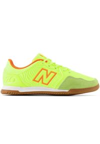 New Balance - Halówki AUDAZO V5+ COMMAND IN JSA2IY55 – zielone. Kolor: zielony. Materiał: syntetyk, materiał. Szerokość cholewki: normalna. Sport: piłka nożna #1