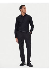 BOSS Koszula C-Liam 50550657 Czarny Regular Fit. Kolor: czarny. Materiał: wiskoza, bawełna #4