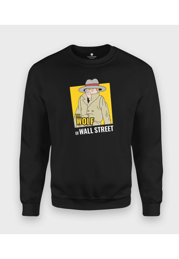 MegaKoszulki - Bluza klasyczna Vincent wolf of wall street. Styl: klasyczny, street