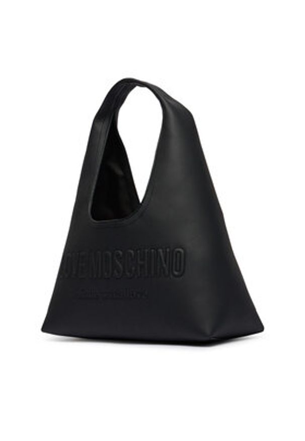 Love Moschino - LOVE MOSCHINO Torebka JC4047PP0OLE0000 Czarny. Kolor: czarny. Materiał: skórzane