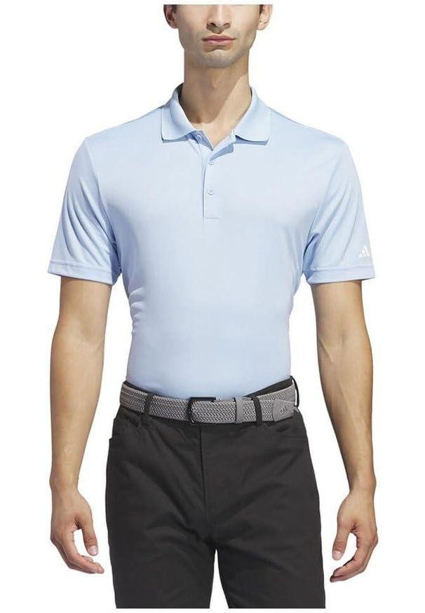 Adidas - Polo adidas Core Performance Primegreen. Typ kołnierza: polo. Kolor: niebieski. Styl: sportowy