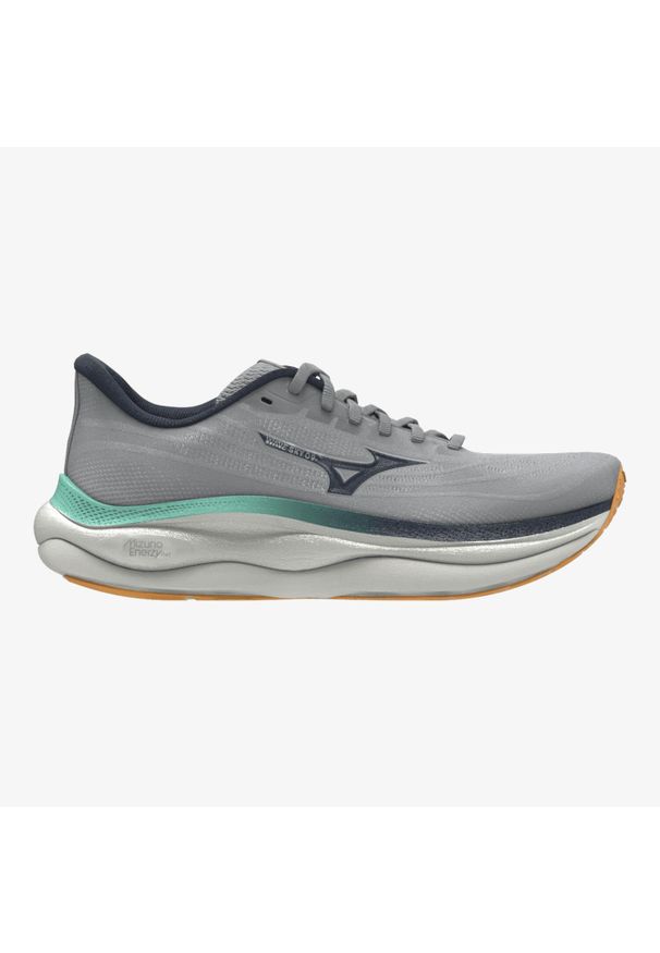 Buty do biegania męskie Mizuno Wave Sky 9 harbor. Kolor: zielony, szary, wielokolorowy. Model: Mizuno Wave. Sport: bieganie