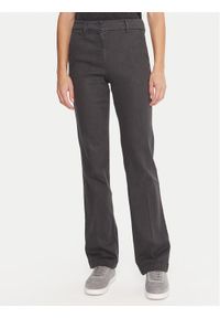Marella Chinosy Rovo 2523136055 Szary Slim Fit. Kolor: szary. Materiał: bawełna