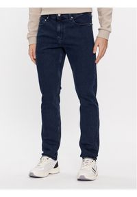 Calvin Klein Jeans Jeansy J30J323857 Granatowy Slim Fit. Kolor: niebieski