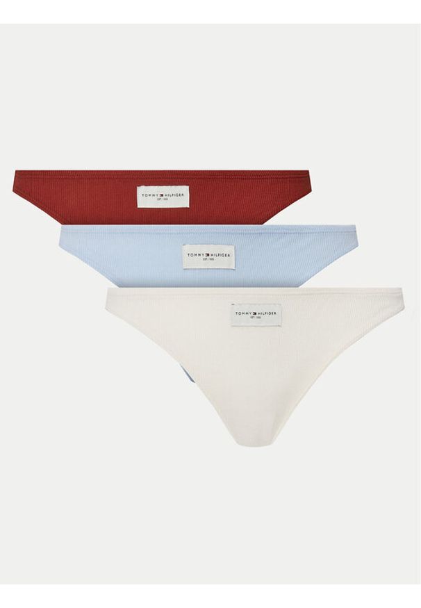 TOMMY HILFIGER - Tommy Hilfiger Komplet fig UW0UW05188 Kolorowy. Materiał: bawełna. Wzór: kolorowy