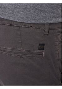 BOSS - Boss Spodnie materiałowe 50470813 Szary Slim Fit. Kolor: szary. Materiał: bawełna #7