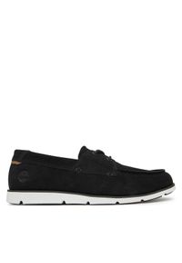 Timberland Mokasyny Grafton Bay TB0A42X7EK41 Czarny. Kolor: czarny. Materiał: skóra, zamsz