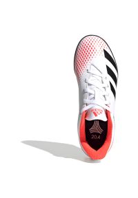 Adidas - Buty piłkarskie turfy dla dzieci adidas Predator 20.4 TF EG0933. Okazja: na imprezę. Materiał: syntetyk. Szerokość cholewki: normalna. Wzór: nadruk. Sezon: lato. Sport: piłka nożna #2