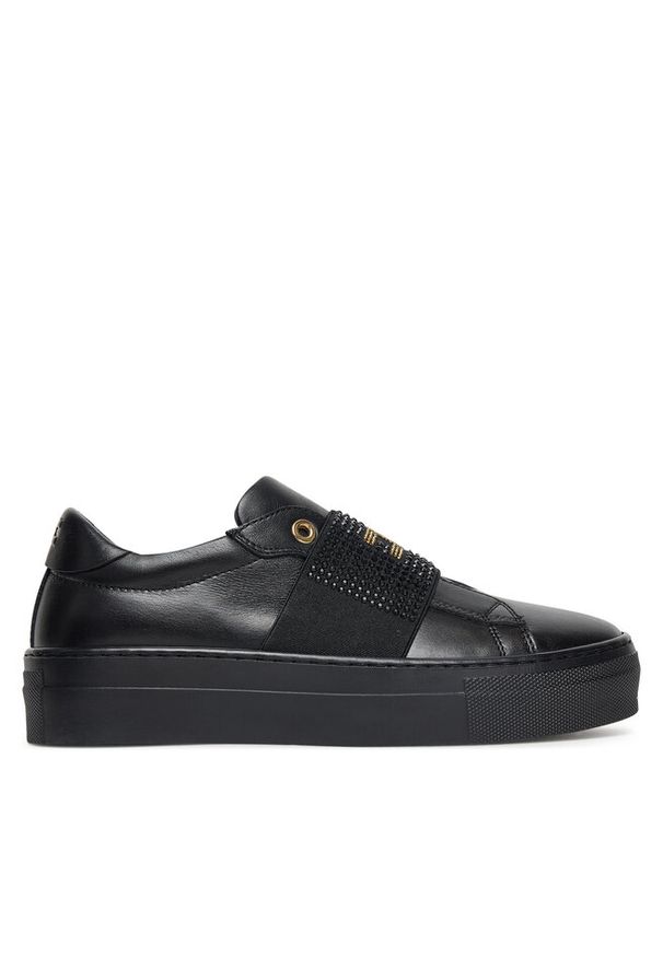 Sneakersy Elisabetta Franchi. Kolor: czarny