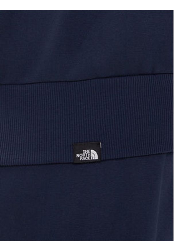 The North Face Bluza Simple Dome NF0A89FD Granatowy Regular Fit. Kolor: niebieski. Materiał: syntetyk, bawełna