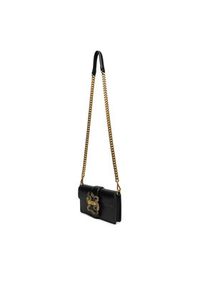 Just Cavalli Torebka 79RA5PA2 ZSA89 Czarny. Kolor: czarny. Materiał: skórzane