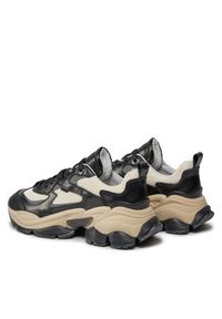 Bronx Sneakersy Platform sneakers 66461B-OA Czarny. Kolor: czarny. Materiał: skóra. Obcas: na platformie