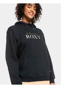Roxy Bluza Surfstokhoodbru Otlr ERJFT04740 Szary Regular Fit. Kolor: szary. Materiał: bawełna #4