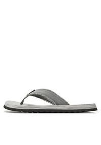 skechers - Skechers Japonki Tantric-Fritz 205098/GRY Szary. Kolor: szary. Materiał: materiał