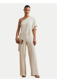 Lauren Ralph Lauren - LAUREN RALPH LAUREN Kombinezon 253909456003 Écru Regular Fit. Materiał: syntetyk