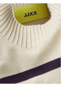 JJXX Golf 12226936 Beżowy Regular Fit. Typ kołnierza: golf. Kolor: beżowy. Materiał: bawełna