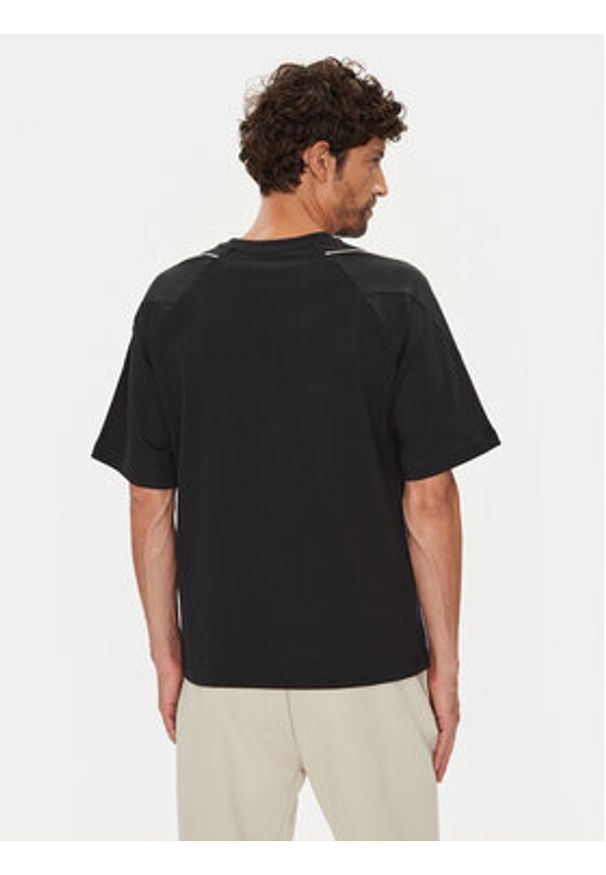 Adidas - adidas T-Shirt Stadium JN1824 Czarny Regular Fit. Kolor: czarny. Materiał: bawełna