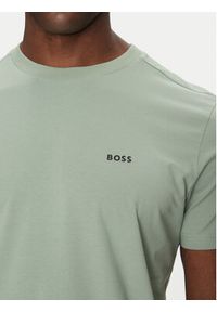 BOSS T-Shirt 50506373 Zielony Regular Fit. Kolor: zielony. Materiał: bawełna #4
