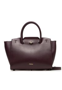 Furla Torebka Genesi M Tote WB00811-BX0053-2-516-S1007 Bordowy. Kolor: czerwony. Materiał: skórzane #1