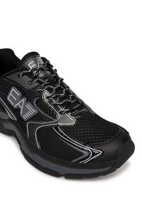 EA7 Emporio Armani Sneakersy X8X249 XK446 N543 Czarny. Kolor: czarny. Materiał: skóra #2
