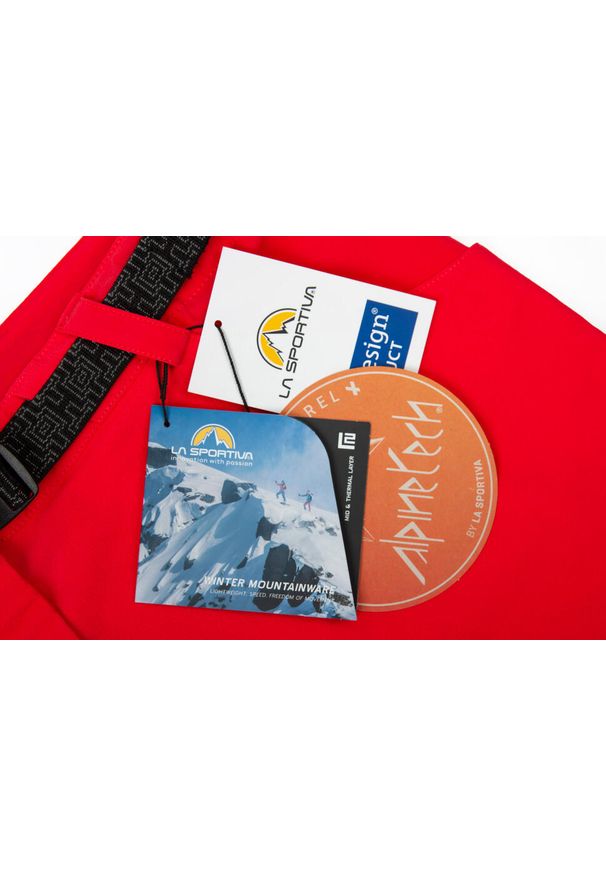 LA SPORTIVA - Spodenki trekkingowe damskie La Sportiva Lischana. Kolor: różowy. Materiał: elastan, poliamid. Sport: turystyka piesza
