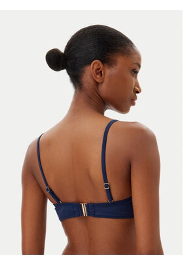 SELMARK - Selmark Góra od bikini BN223 Granatowy. Kolor: niebieski. Materiał: syntetyk