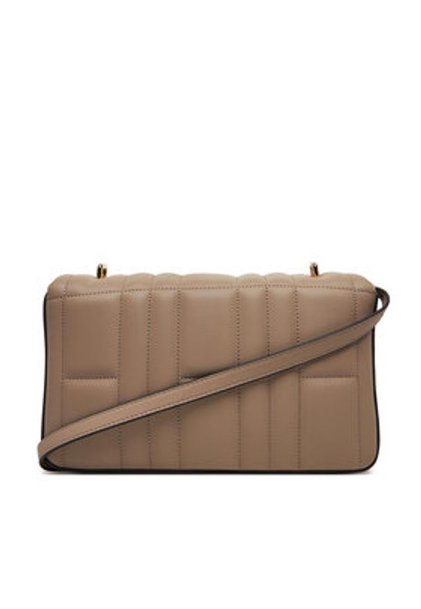 TOMMY HILFIGER - Tommy Hilfiger Torebka AW0AW17454 Beżowy. Kolor: beżowy. Materiał: skórzane