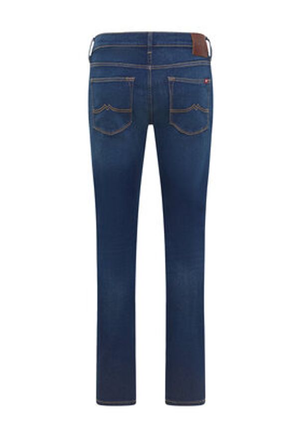Mustang Jeansy Frisco 1016793 Granatowy Skinny Fit. Kolor: niebieski