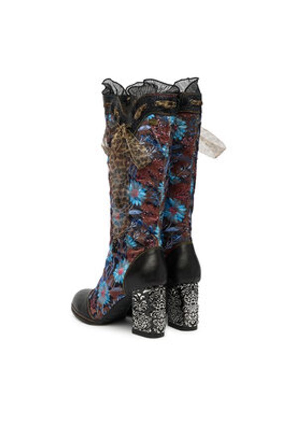 Laura Vita Kozaki Kinoao 45 Czarny. Kolor: czarny. Materiał: skóra