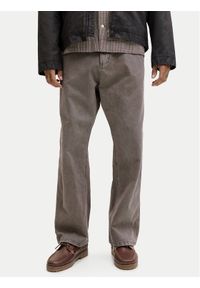 Jack & Jones Spodnie materiałowe Alex 12288528 Beżowy Baggy Fit. Kolor: beżowy. Materiał: bawełna #1