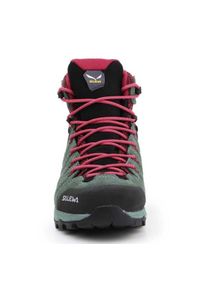 Buty Salewa Ws Alp Mate Mid Wp W 61385-5085 zielone. Kolor: zielony. Materiał: zamsz, materiał, guma. Sport: turystyka piesza, wspinaczka #5