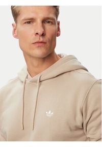 Adidas - adidas Bluza Trefoil Essentials KS9805 Beżowy jasny Regular Fit. Kolor: beżowy. Materiał: bawełna #2