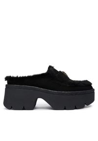 Guess Klapki FLFBRI ESU06 Czarny. Kolor: czarny. Materiał: zamsz, skóra