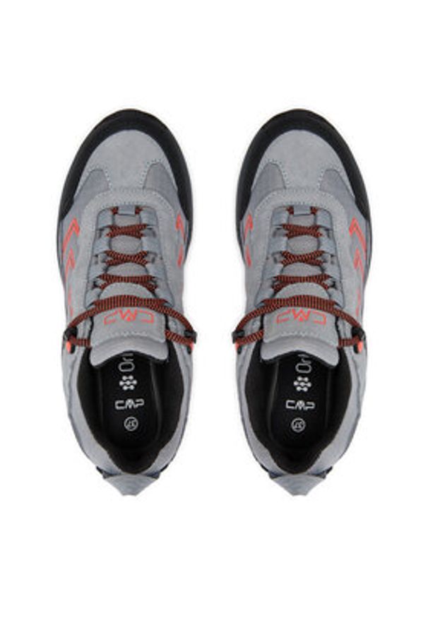 CMP Trekkingi Melnick Low WP Trekking Shoes 3Q19656 Szary. Kolor: szary. Materiał: skóra