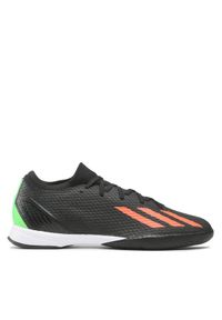 Adidas - adidas Buty do piłki nożnej X Speedportal.3 Indoor Boots GW8465 Czarny. Kolor: czarny. Materiał: materiał